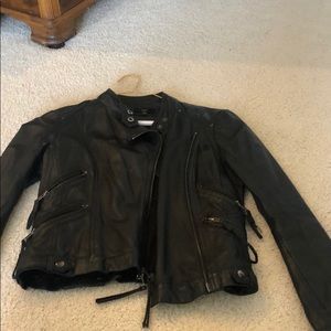 Leather jacket